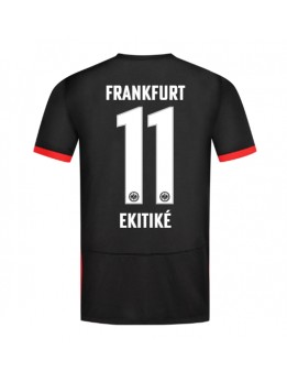 Eintracht Frankfurt Hugo Ekitike #11 Gostujuci Dres 2024-25 Kratak Rukavima